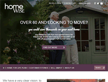 Tablet Screenshot of homewise.co.uk